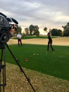 Golf 18 Holes Natalie Gulbis Jimmy Hanlin